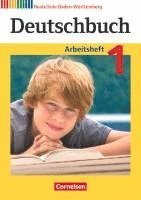 bokomslag Deutschbuch 1: 5. Schuljahr. Arbeitsheft mit Lösungen. Realschule Baden-Württemberg