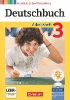 bokomslag Deutschbuch 03: 7. Schuljahr. Arbeitsheft mit Lösungen und Übungs-CD-ROM. Realschule Baden-Württemberg