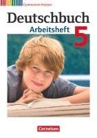 bokomslag Deutschbuch 5. Schuljahr. Arbeitsheft mit Lösungen. Gymnasium Hessen