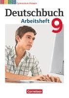 bokomslag Deutschbuch 9. Schuljahr. Arbeitsheft mit Lösungen. Gymnasium Hessen G8/G9