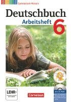 bokomslag Deutschbuch 6. Schuljahr. Arbeitsheft mit Lösungen und Übungs-CD-ROM. Gymnasium Hessen