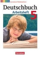 bokomslag Deutschbuch 5. Schuljahr. Arbeitsheft mit Lösungen. Gymnasium Niedersachsen