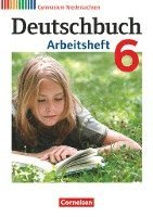 bokomslag Deutschbuch 6. Schuljahr. Arbeitsheft mit Lösungen Gymnasium Niedersachsen