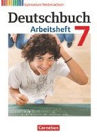 bokomslag Deutschbuch 7. Schuljahr. Gymnasium Niedersachsen. Arbeitsheft mit Lösungen