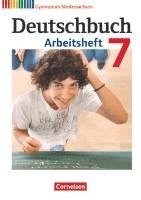 bokomslag Deutschbuch 7. Schuljahr. Gymnasium Niedersachsen. Arbeitsheft mit Lösungen