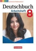 bokomslag Deutschbuch Gymnasium 8. Schuljahr. Arbeitsheft mit Lösungen. Niedersachsen