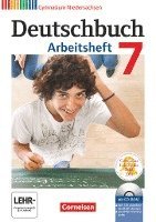 Cordula Grunow, Angela Mielke, Deborah Mohr, Vera Potthast, Irmgard Schick, Sandra Simberger, Andrea Wagener, Cordula Grunow, Bernd Schurf - Deutschbuch 7. Schuljahr. Gymnasium Niedersachsen. Arbeitsheft mit Lösungen und Übungs-CD-ROM, Häftad