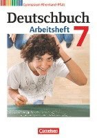 bokomslag Deutschbuch 7. Schuljahr. Arbeitsheft mit Lösungen. Gymnasium Rheinland-Pfalz