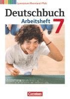 bokomslag Deutschbuch 7. Schuljahr. Arbeitsheft mit Lösungen. Gymnasium Rheinland-Pfalz