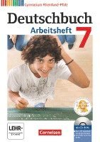 bokomslag Deutschbuch 7. Schuljahr. Arbeitsheft mit Lösungen und Übungs-CD-ROM. Gymnasium Rheinland-Pfalz