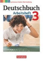 bokomslag Deutschbuch Gymnasium 3: 7. Schuljahr. Arbeitsheft mit Lösungen. Baden-Württemberg