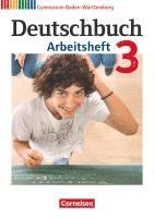 bokomslag Deutschbuch Gymnasium 3: 7. Schuljahr. Arbeitsheft mit Lösungen. Baden-Württemberg