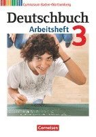 Deutschbuch Gymnasium 3: 7. Schuljahr. Arbeitsheft mit Lösungen. Baden-Württemberg 1