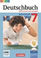 bokomslag Deutschbuch 7. Schuljahr. Arbeitsheft mit Lösungen und Übungs-CD-ROM