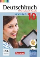bokomslag Deutschbuch 10. Schuljahr - Zu allen differenzierenden Ausgaben - Arbeitsheft mit Lösungen und Übungs-CD-ROM