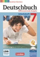 bokomslag Deutschbuch 7. Schuljahr. Arbeitsheft mit Lösungen und Übungs-CD-ROM. Nordrhein-Westfalen