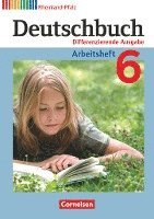 bokomslag Deutschbuch 6. Schuljahr. Arbeitsheft Rheinland-Pfalz