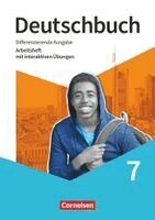 Deutschbuch 7. Schuljahr - Sprach- und Lesebuch - Differenzierende Ausgabe 2020 - Arbeitsheft mit interaktiven Übungen, Häftad
