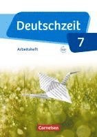 bokomslag Deutschzeit 7. Schuljahr - Allgemeine Ausgabe - Arbeitsheft mit Lösungen