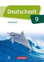 bokomslag Deutschzeit 9. Schuljahr - Allgemeine Ausgabe - Arbeitsheft mit Lösungen