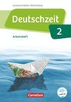 bokomslag Deutschzeit Band 2: 6. Schuljahr - Baden-Württemberg - Arbeitsheft mit Lösungen