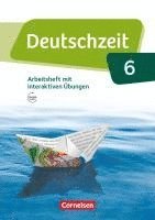 bokomslag Deutschzeit 6. Schuljahr - Allgemeine Ausgabe - Arbeitsheft mit Lösungen und interaktiven Übungen auf scook.de