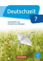 Catharina Banneck, Ana Cuntz, Astrid Czubayko-Reiß, Armin Fingerhut, Beatrix Fischer, Lilli Gebhard, Heike Goertz, Inga Graf, Renate Gross, Franziska Jaap, Sophie Porzelt, Bianca Weber, Sonja Wiesiollek, Anja Fandel, Ulla Oppenländer - Deutschzeit 7. Schuljahr - Allgemeine Ausgabe - Arbeitsheft mit interaktiven Übungen auf scook.de, Häftad