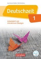 bokomslag Deutschzeit Band 1: 5. Schuljahr - Baden-Württemberg - Arbeitsheft mit Lösungen und interaktiven Übungen auf scook.de