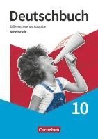 bokomslag Deutschbuch - Sprach- und Lesebuch 10. Schuljahr- Differenzierende Ausgabe 2020 - Arbeitsheft mit Lösungen