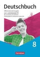 bokomslag Deutschbuch 8. Schuljahr - Sprach- und Lesebuch -  Arbeitsheft mit Lösungen