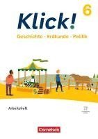 bokomslag Klick! 6. Schuljahr - Geschichte, Erdkunde, Politik - Fachhefte für alle Bundesländer - Ausgabe ab 2024 - Arbeitsheft mit digitalen Medien