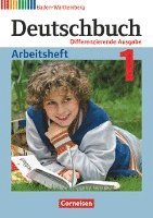 bokomslag Deutschbuch Band 1: 5. Schuljahr zum Bildungsplan 2016. Realschule Baden-Württemberg - Arbeitsheft mit Lösungen