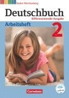 bokomslag Deutschbuch Band 2: 6. Schuljahr - Realschule Baden-Württemberg - Arbeitsheft mit Lösungen