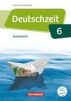 bokomslag Deutschzeit 6. Schuljahr - Östliche Bundesländer und Berlin - Arbeitsheft mit Lösungen