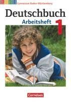 bokomslag Deutschbuch Gymnasium Band 1: 5. Schuljahr - Bildungsplan 2016 - Baden-Württemberg - Arbeitsheft mit Lösungen