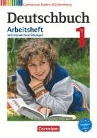 bokomslag Deutschbuch Gymnasium Band 1: 5. Schuljahr - Bildungsplan 2016- Baden-Württemberg - Arbeitsheft mit Lösungen und interaktiven Übungen auf scook.de