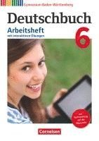 bokomslag Deutschbuch Gymnasium - Baden-Württemberg - Bildungsplan 2016. Bd 6: 10. Schuljhr - Arbeitsheft mit interaktiven Übungen