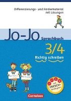 bokomslag Jo-Jo Sprachbuch - Allgemeine Ausgabe und Ausgabe N. 3./4. Schuljahr - Richtig schreiben