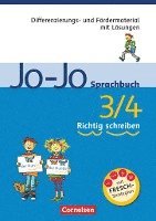 Barbara Kreutel, Susanne Mansour, Anja Narr, Marianne Wehrle - Jo-Jo Sprachbuch - Allgemeine Ausgabe und Ausgabe N. 3./4. Schuljahr - Richtig schreiben, Häftad