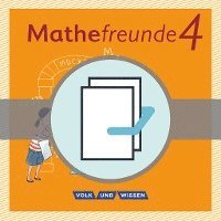 bokomslag Mathefreunde - Ausgabe Nord/Süd 2015 - 4. Schuljahr. Beilagen im 5er-Pack