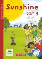 bokomslag Sunshine 3. Schuljahr - Allgemeine Ausgabe - Activity Book mit interaktiven Übungen auf scook.de