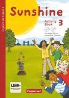 bokomslag Sunshine 3. Schuljahr - Allgemeine Ausgabe - Activity Book mit interaktiven Übungen auf scook.de