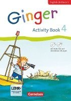 bokomslag Ginger - Early Start Edition - Activity Book 4. Englisch ab Klasse 1. Mit interaktiven Übungen online
