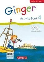 bokomslag Ginger - Early Start Edition - Activity Book 4. Englisch ab Klasse 1. Mit interaktiven Übungen online