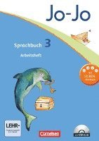 bokomslag Jo-Jo Sprachbuch - Aktuelle allgemeine Ausgabe. 3. Schuljahr - Arbeitsheft mit CD-ROM