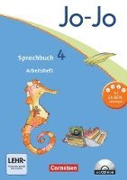 bokomslag Jo-Jo Sprachbuch - Aktuelle allgemeine Ausgabe. 4. Schuljahr - Arbeitsheft mit CD-ROM