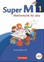 bokomslag Super M 1. Schuljahr. Schülerbuch mit Kartonbeilagen. Westliche Bundesländer