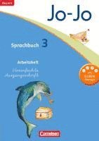 bokomslag Jo-Jo Sprachbuch - Grundschule Bayern. 3. Jahrgangsstufe - Arbeitsheft in Vereinfachter Ausgangsschrift