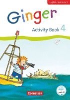 bokomslag Ginger - Early Start Edition 4. Schuljahr - Activity Book mit Audio-CD, Minibildkarten und Faltbox