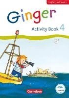 bokomslag Ginger - Early Start Edition 4. Schuljahr - Activity Book mit Audio-CD, Minibildkarten und Faltbox